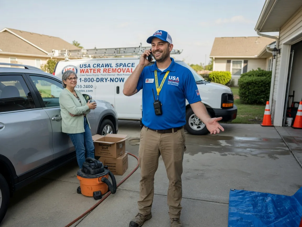 Crawl Space Water Removal Andrews Air Force Base, MD FAQs